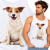 TANK TOP ZWIERZĘTA   JACK RUSSELL